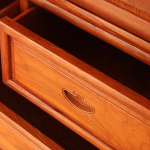 【索格家具旗舰店】索格 东阳 红木家具 中式衣柜 简易衣柜 仿古家具